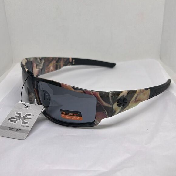 X-Loop Camouflage Mens Sunglasses - Picture 1 of 3